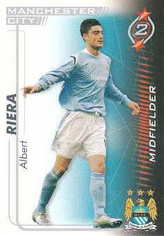Albert Riera Manchester City 2005/06 Shoot Out #392